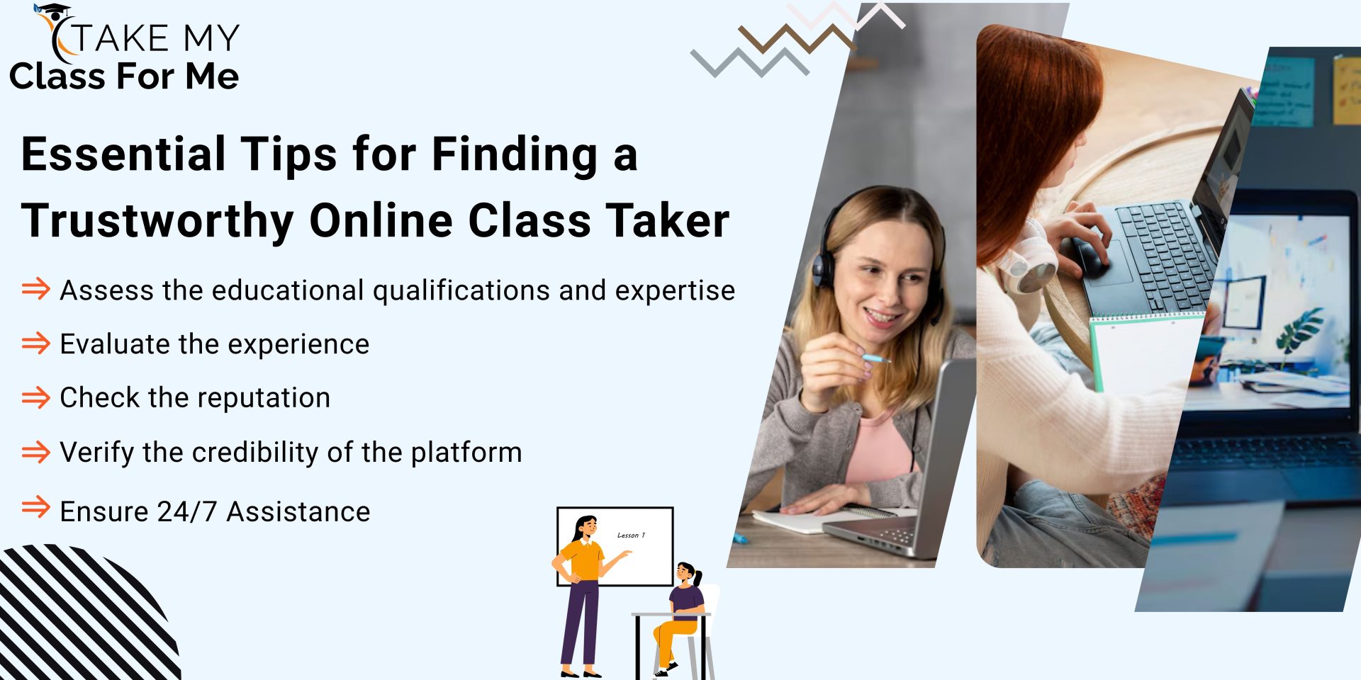 Finding a Trustworthy Online Class Taker