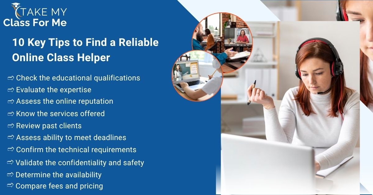 10 Key Tips to Find a Reliable Online Class Helper