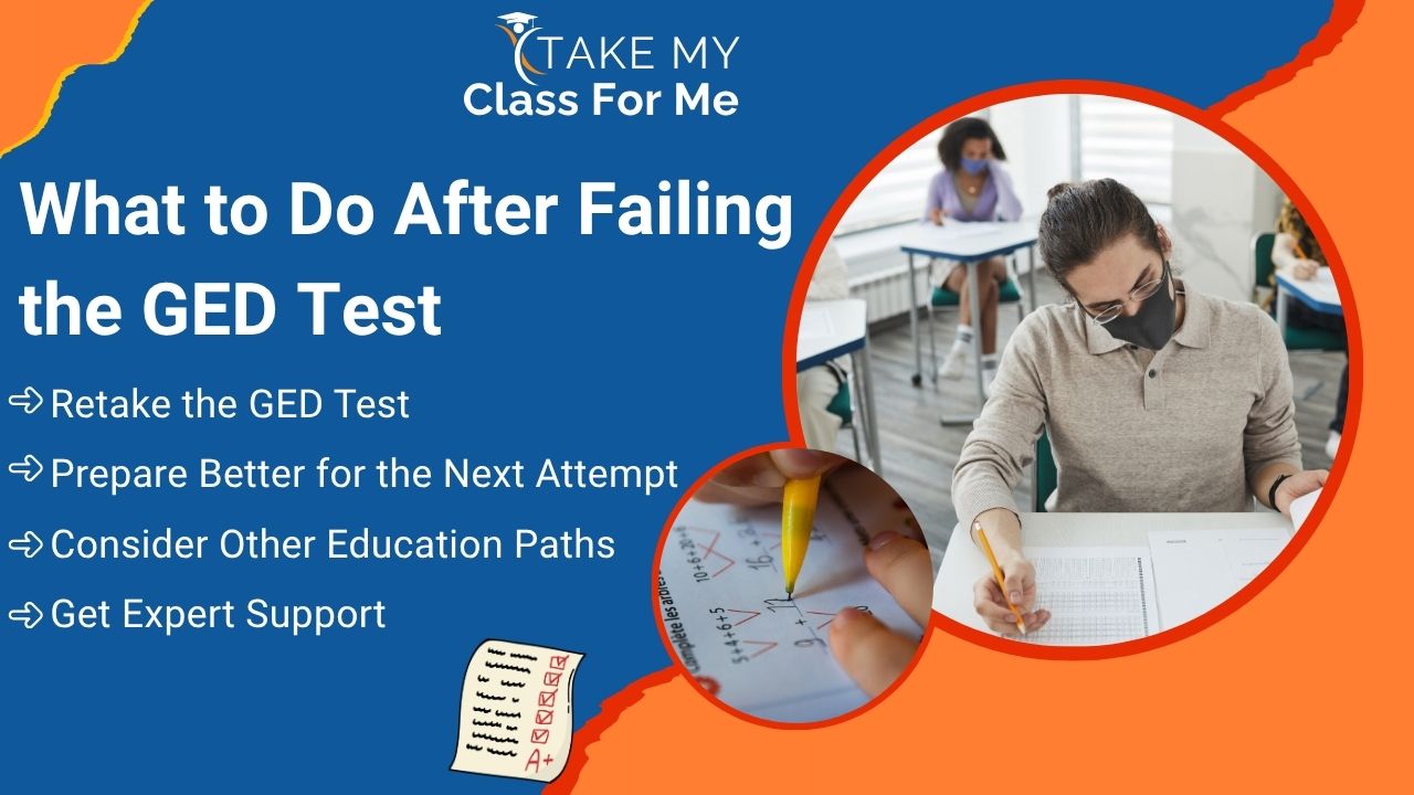 What to Do After Failing the GED Test
