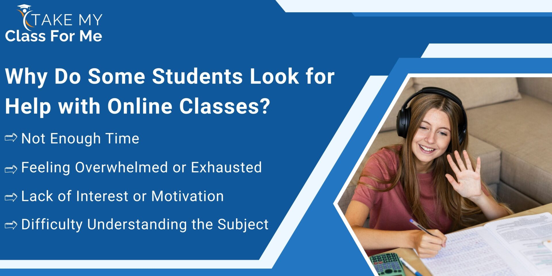 Why Do Some Students Look for Help with Online Classes?