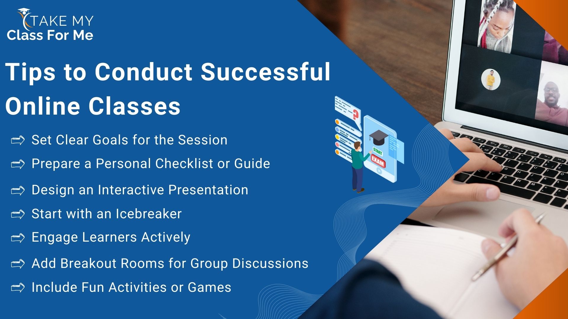Tips to Conduct Successful Online Classes