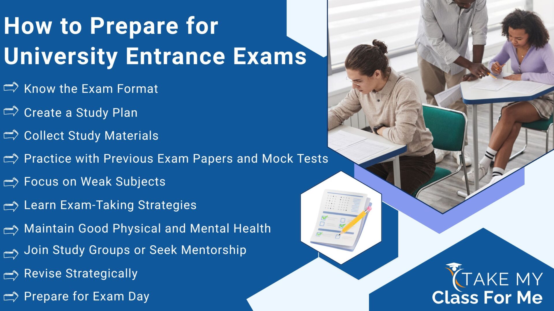 How to Prepare for University Entrance Exams