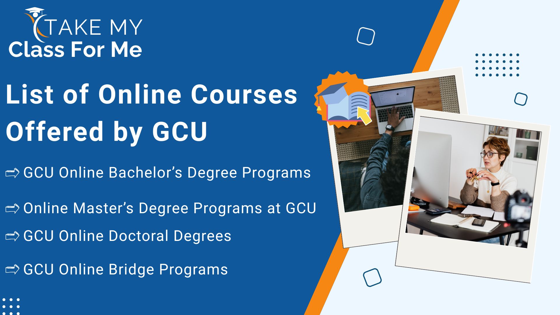 List of Online Courses Offered by GCU