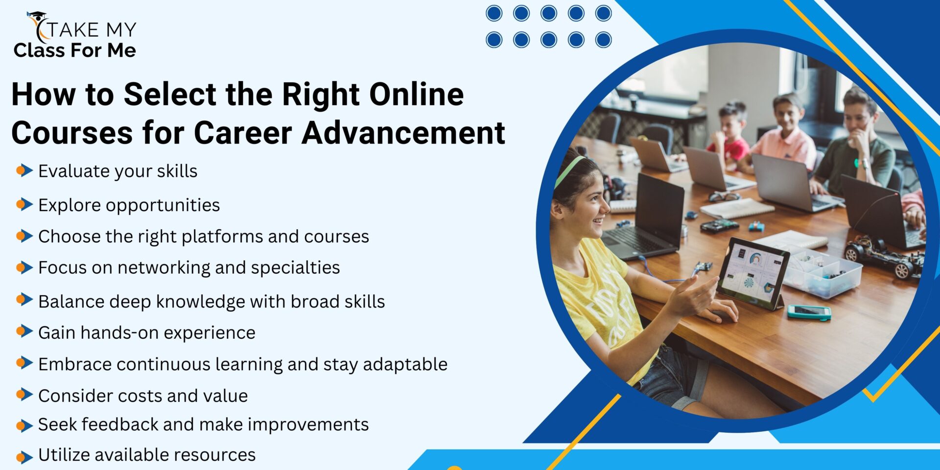 How to Select the Right Online Courses for Career Advancement